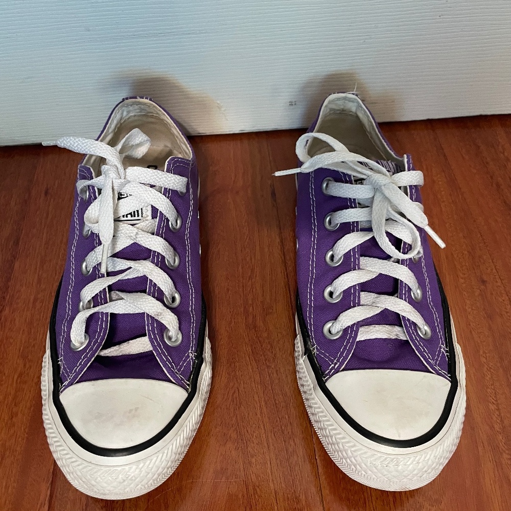 Purple All Star Converse
